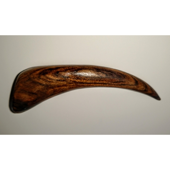 Oak Wood Artisan Hair Stick, Bun Holder - Picture 2 of 2